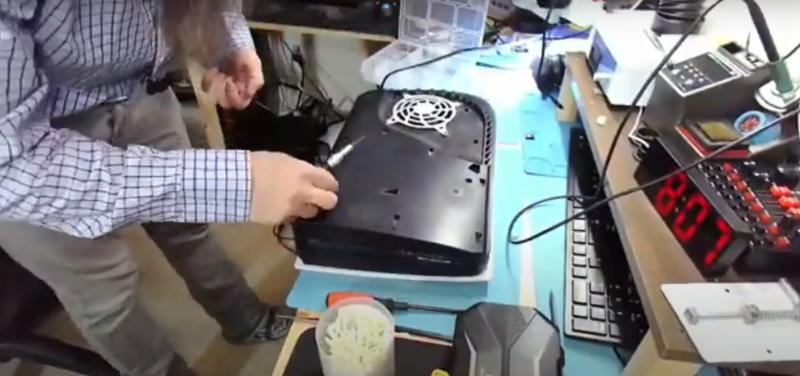 Game console repair